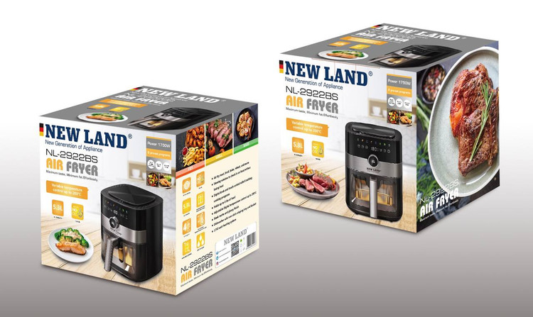 سرخ کن بدون روغن نیولند nl2922bs