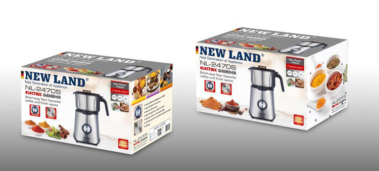 اسیاب نیمه صنعتی نیولندNL2470S