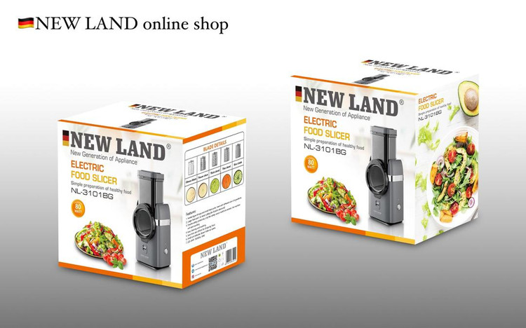 سالاد ساز برقی نیولند مدل NL-3101BG