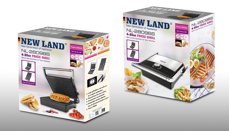 گریل کانتک نیولند مدل 2809BS