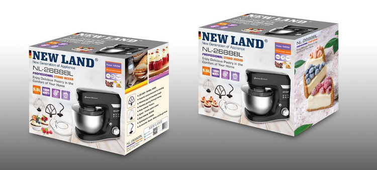همزن نیمه صنعتی 5.5 لیتری نیولند 2688BL