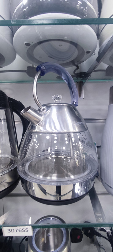 کتری برقی شیشه ای نیولند مدل 3076ss